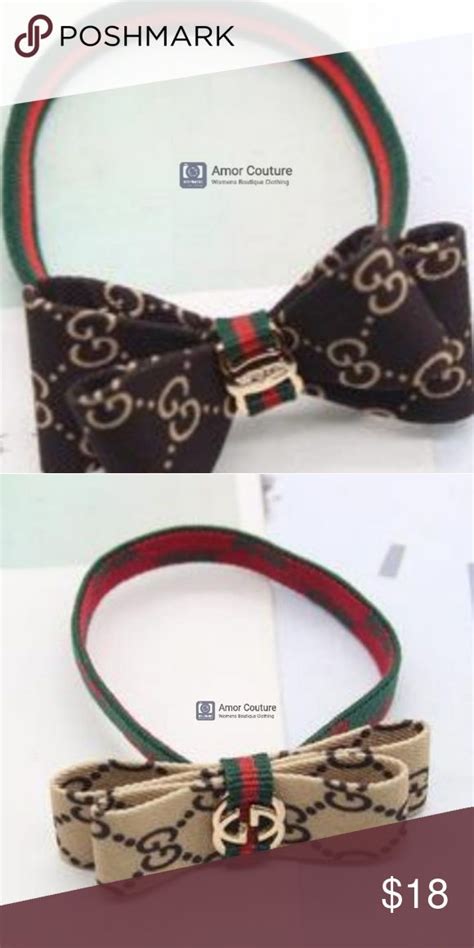 gucci hair ties|gucci formal ties.